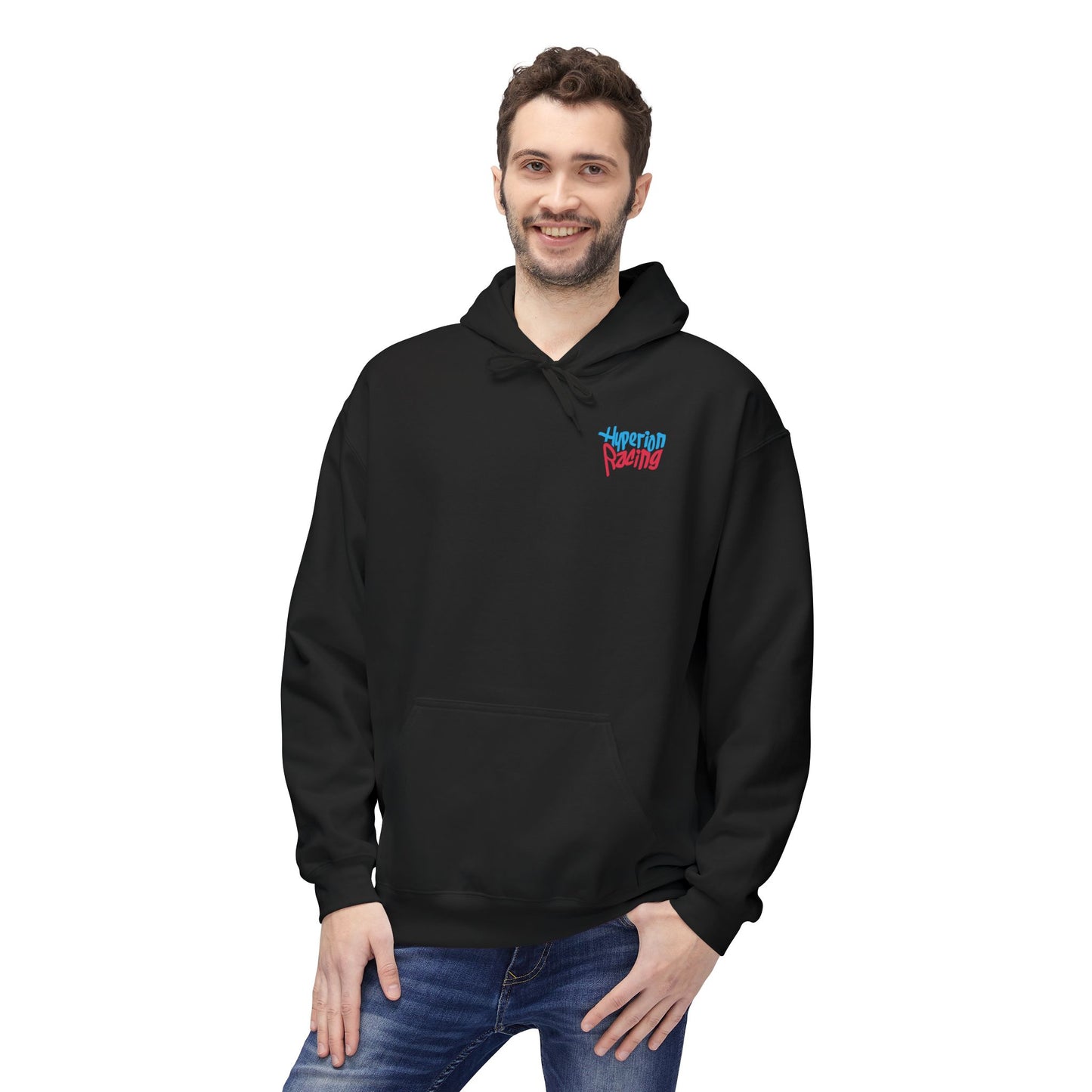 Hyperion Racing x Sim Gaming Expo 2025 Black Hoodie