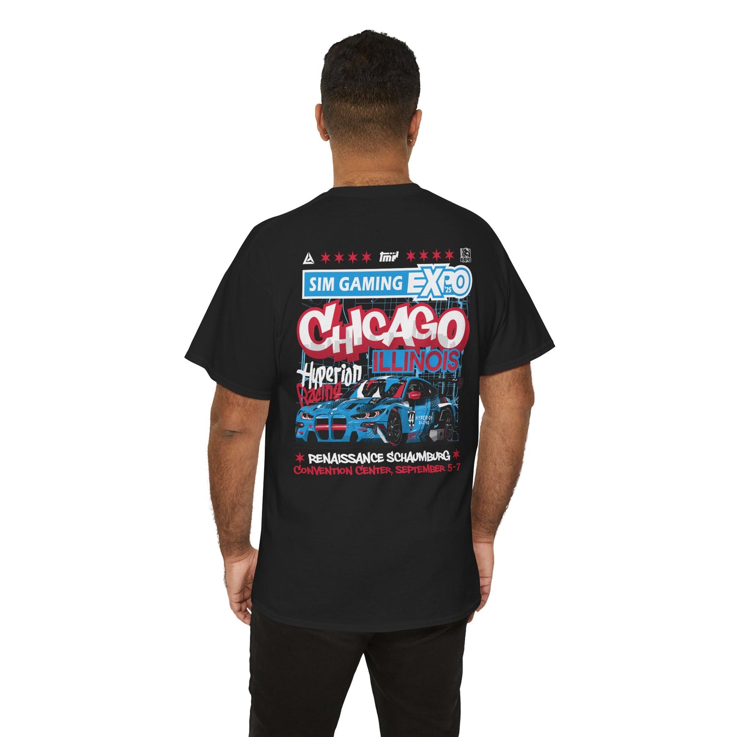 Hyperion Racing x Sim Gaming Expo 2025 Black Tee