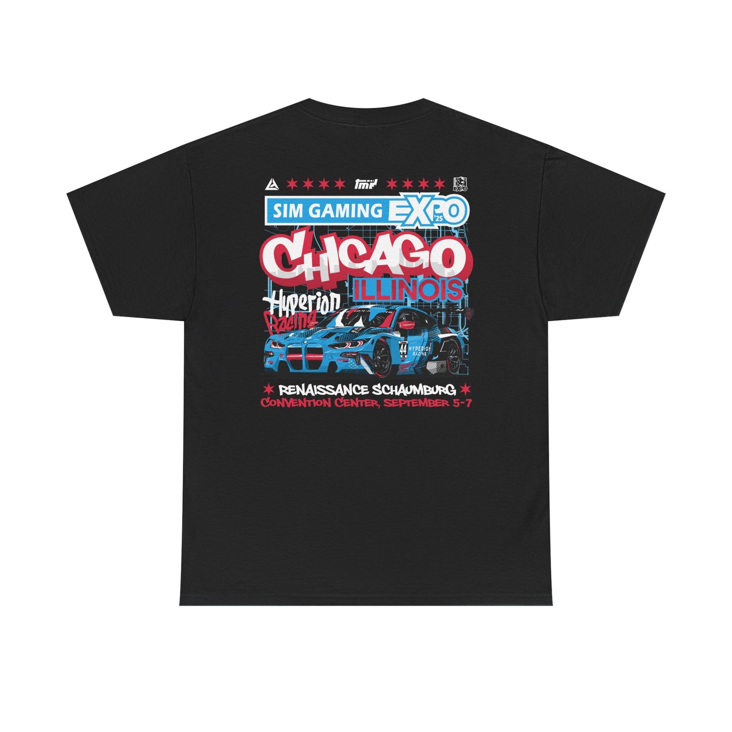 Hyperion Racing x Sim Gaming Expo 2025 Black Tee
